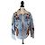 Gucci L'Aveugle par Amour bestickte Jeansjacke Blau Mehrfarben