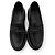 Jimmy Choo Mocassini in pelle nera con cristalli Nero