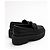 Jimmy Choo Mocassini in pelle nera con cristalli Nero - vista 2