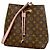 Néonoé Bolso de hombro Louis Vuitton Monogram NeoNoe Rosa