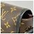Borsa a tracolla Louis Vuitton Monogram Macassar District MM Marrone - vista 7