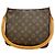 Borsa a Spalla Louis Vuitton Monogram Looping MM Marrone