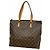 Borsa Tote Louis Vuitton Monogram Cabas Mezzo Marrone