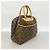 Borsa Louis Vuitton Monogram Deauville Marrone - vista 2