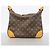 Borsa a Spalla Louis Vuitton Monogram Boulogne 30 Marrone - vista 10