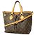 Borsa Louis Vuitton Monogram Palermo PM Marrone