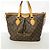 Borsa Louis Vuitton Monogram Palermo PM Marrone - vista 13