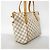Borsa Tote Louis Vuitton Damier Azur Totally PM Bianco - vista 2