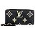Zippy Louis Vuitton Bicolor Monogram Empreinte Long Wallet Schwarz Beige