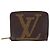 Monedero Zippy Louis Vuitton Castaño