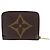 Monedero Zippy Louis Vuitton Castaño - vista 2