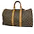 Louis Vuitton Boston Monogram Keepall 45 Marrone  - vista 1