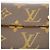 Louis Vuitton Monogram Portafoglio a Fisarmonica Lungo Marrone - vista 6