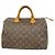 Borsa Louis Vuitton Monogram Speedy 30 M41108 Marrone