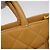 Borsa Tote Chanel in pelle di vitello granulata beige - vista 9