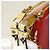 Louis Vuitton Monogram Giant Pochette Double Zip Schultertasche Pink Rot - Ansicht 6