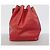 Borsa a Spalla Louis Vuitton Epi Noe Rosso - vista 11
