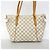 Borsa Tote Louis Vuitton Damier Azur Totally PM Bianco - vista 11