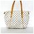 Borsa Tote Louis Vuitton Damier Azur Totally PM Bianco - vista 10