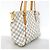 Borsa Tote Louis Vuitton Damier Azur Totally PM Bianco - vista 2