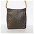 Borsa a Spalla Louis Vuitton Monogram Looping GM Marrone - vista 11