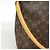 Borsa a Spalla Louis Vuitton Monogram Looping GM Marrone - vista 7