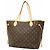 Borsa Tote Louis Vuitton Monogram Neverfull MM Marrone