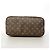 Borsa Tote Louis Vuitton Monogram Neverfull MM Marrone - vista 3