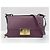Borsa a tracolla Salvatore Ferragamo Gancini Bordò - vista 17