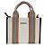 Burberry Canvas Mini 2-Way Tote Bag Mehrfarben