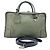 Loewe Amazona 44 Anagram Handbag in Green Leather
