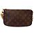 Borsa a tracolla Louis Vuitton Monogram Pochette Marrone Monogramma - vista 2
