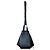 Borsa a tracolla in pelle Loewe Hammock Small Nero - vista 4