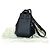 Borsa a tracolla in pelle Loewe Hammock Small Nero - vista 8