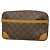 Clutch Louis Vuitton Monogram Compiegne 28 Marrone