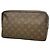 Pochette Louis Vuitton Monogram Toilette 28 Marrone