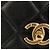 Timeless Borsa a tracolla Chanel Coco Mark Matelassé Caviar Skin Small Flap Chain Nero - vista 8