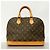 Borsa Louis Vuitton Alma Monogram Marrone - vista 11