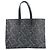Burberry Monogram Canvas Tote Bag Schwarz
