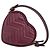 Borsa Gucci GG Marmont Heart Bordò - vista 2
