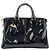 Borsa Tote Louis Vuitton Miroir in nero - vista 3