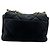 Borsa a Spalla Chanel Matelassé Velvet Nero - vista 3