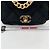 Borsa a Spalla Chanel Matelassé Velvet Nero - vista 4