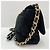 Borsa a Spalla Chanel Matelassé Velvet Nero - vista 6