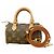 Borsa Louis Vuitton Monogram Mini Speedy Marrone