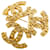 Spilla Triple Coco Mark Chanel Coco D'oro Placcato in oro