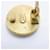 Orecchini a clip Chanel Coco Mark Circle Nero D'oro  - vista 7