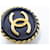 Orecchini a clip Chanel Coco Mark Circle Nero D'oro  - vista 8