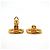 Orecchini a clip placcati oro Chanel D'oro - vista 3