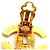 Orecchini a clip placcati oro Chanel D'oro - vista 4